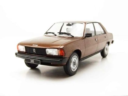 Метална кола Peugeot 305 1977 WHITE BOX 124243