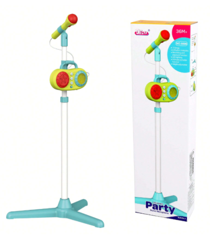 Детски караоке микрофон на стойка  
