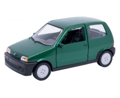 Метална кола Fiat Cinquecento Welly 1:34 