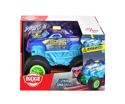 Светещ джип Monster Trucks Sonic Smasher Dickie 203762006
