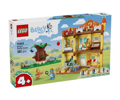 Конструктор Lego Bluey 11203 Семейната къща на Блуи