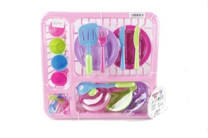 Комплект детски кухненски сешоар с прибори