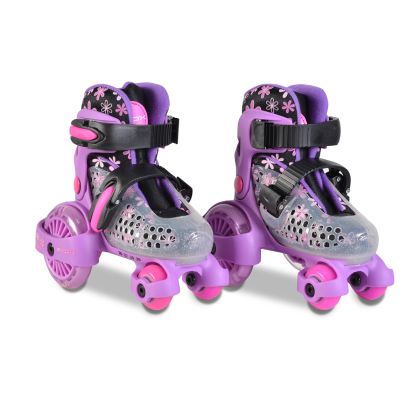 Детски регулируеми кънки Little Beetle Violet Girl XS 26-29 