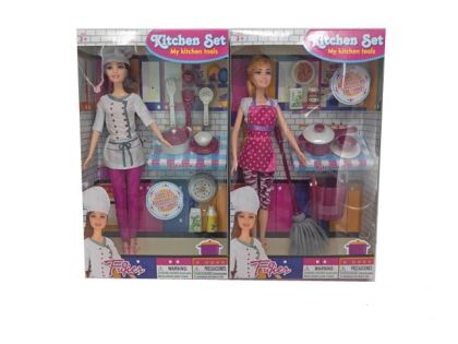 Кукла готвачка с аксесоари