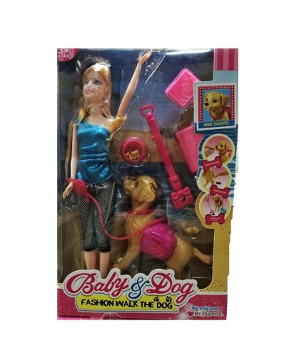 Кукла с куче и аксесоари JF027