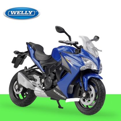 Пистов мотор SUZUKI GSX S1000F Welly мотоциклет 1:18