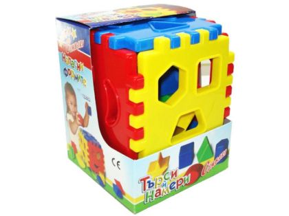 Кубче с форми за сортиране