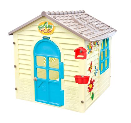 Детска градинска къща с дъска за рисуване 12239