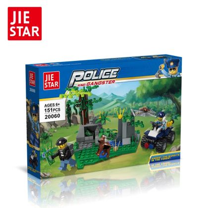 Конструктор Полицейска гонка в гората Police and Gangsters 20060