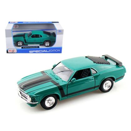 Метална кола Ford Mustang Boss 302 Hard Top 1970 MAISTO 1:24 - 31943