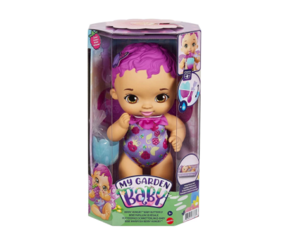 Кукла Бебе пеперудка горски плодове, с розова коса My Garden Baby GYP00 