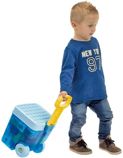 Конструктор количка с макси блокчета Les Maxi Ecoiffier Abrick 7600007800