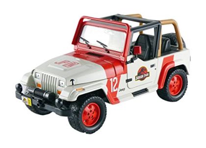 Метален автомобил Jeep Wrangler Jurassic Park Jada Toys 1/32 - 253252019