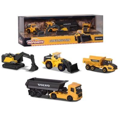 Majorette Комплект Строителни машини Volvo 212057287