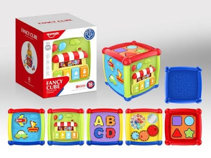 Интерактивен музикален куб сортер Huanger HE0520