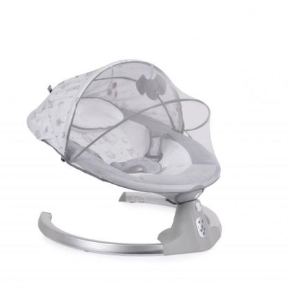 Електрическа бебешка люлка Cangaroo ARI сив