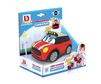 Детска количка Mini Cooper със звукови ефекти Смей си и играй Bburago Junior 16-81205