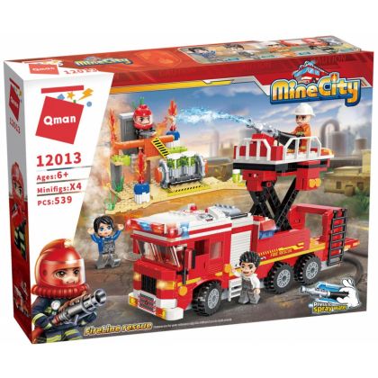 Конструктор Противопожарна спасителна служба Qman Q12013