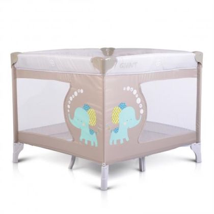 Детска кошара за игра GIANT сив