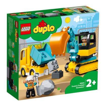 Конструктор LEGO DUPLO Камион и екскватор с вериги 10931