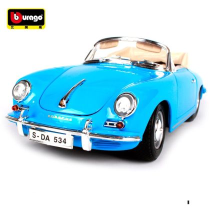 Метална кола Porsche 356B Cabriolet Bburago 1:18