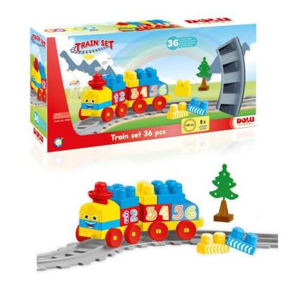 Конструктор Детско влакче 36 части DOLU 5080