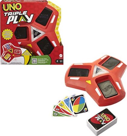 Карти за игра UNO за трима Mattel HCC21