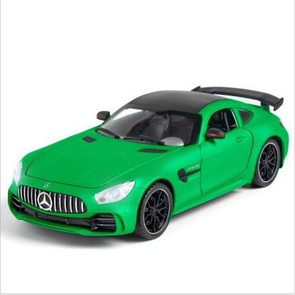 Метален автомобил със звук и светлини Mercedes AMG GTR 1/24 