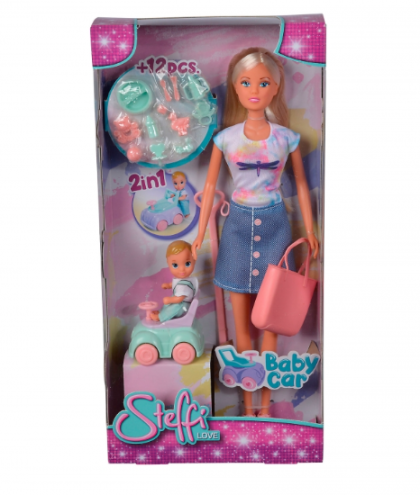 Кукла Steffi Love Baby Car Simba 105733585