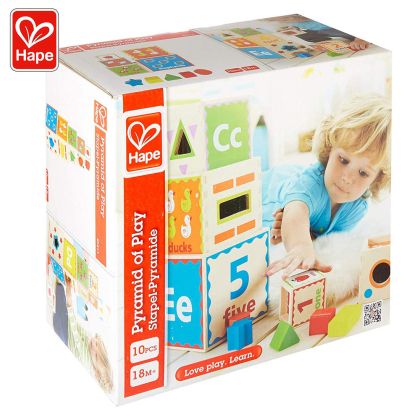 Дървени кубчета сортер Hape H0413