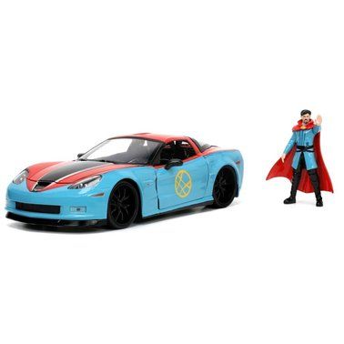 Метален автомобил Marvel Doctor Strange Chevy Corvette 1:24 Jada Toys 253225024