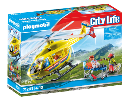Конструктор Медицински хеликоптер Playmobil 71203