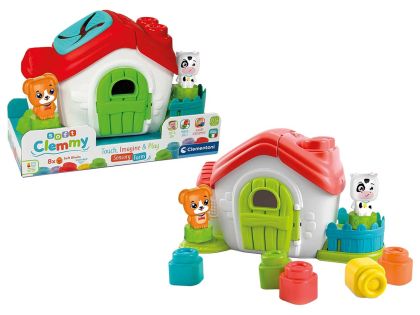 Clemmy Къща конструктор Sensory Farm CLEMENTONI 17767
