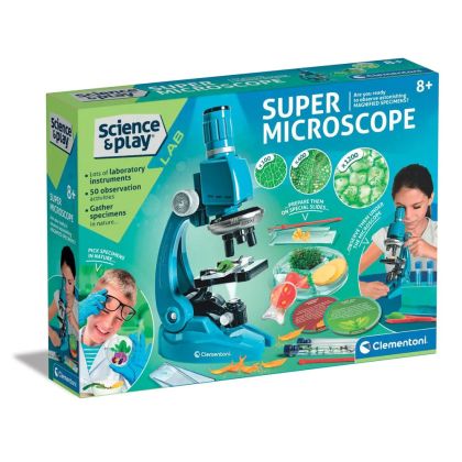 Супер Микроскоп CLEMENTONI SCIENCE PLAY 61365
