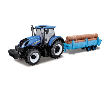 Трактор с ремарке за трупи New Holland Burago