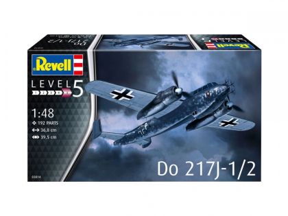 Сглобяем модел Revell Самолет Do 217J-1/2