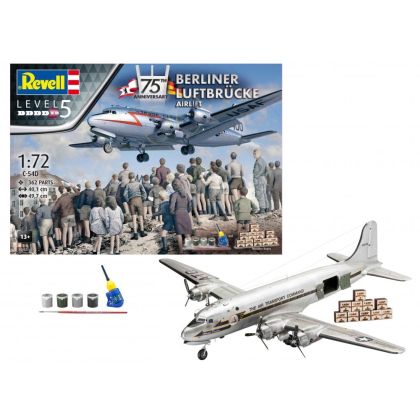 Сглобяем модел Revell Самолет 75 години от създаването на Berlin Airlift