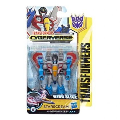 Екшън фигура Transformers Attackers Scout Class Starscream Adventures Mini Action Figure Hasbro E1894 10cm