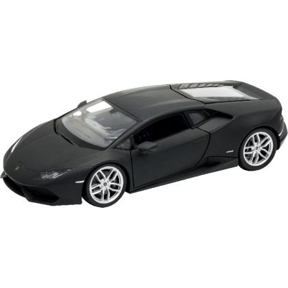 Метален автомобил Lamborghini Huracan Coupe Matte Black Welly 1:24 