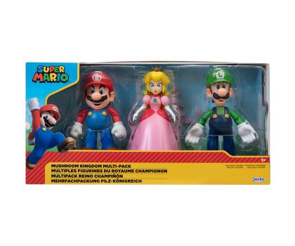 Супер Марио - Комплект фигурки Mushroom Kingdom Nintendo Super Mario 4