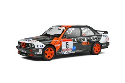 Метален автомобил BMW E30 M3 GR.A White Rally Ypres 1990 Solido 1/18 - 1801519