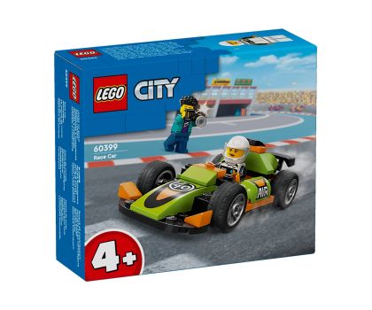 Конструктор LEGO City Great Vehicles 60399 Зелена състезателна кола