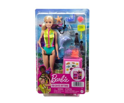 Кукла Barbie морски биолог Mattel HMH26 