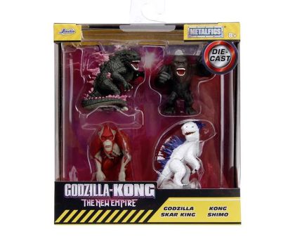 Комплект метални фигури Godzilla Jada 253252035