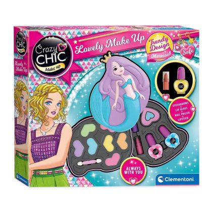 Комплект гримове в палитра - русалка CRAZY CHIC 18642 