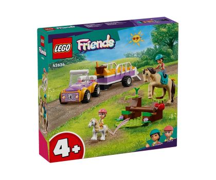 Конструктор LEGO Friends 42634 Ремарке за кон и пони