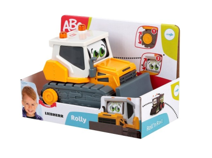 Детски булдозер с въртящи се очи Dickie ABC 204112000