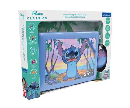 Образователен двуезичен лаптоп Stitch Lexibook на български език