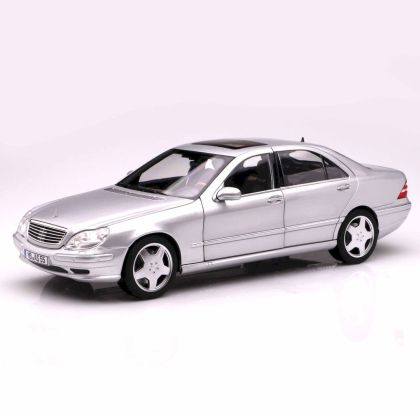 Метална кола Mercedes-Benz S55 AMG W220 2000 Norev 1:18 - 183816