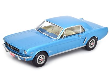 Метална кола Ford Mustang Hardtop Coupe 1965 Norev 1:18 - 182800